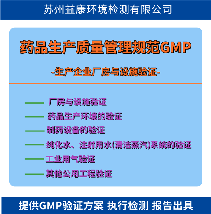 GMP确认与验证